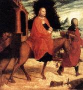 Master of Ab Monogram The Flight into Egypt oil painting artist